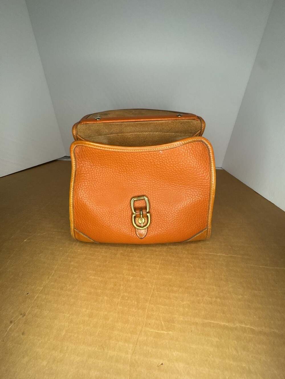 Vintage Dooney & Bourke All Weather Leather Surrey Satchel Handbag - Picture 9 of 16